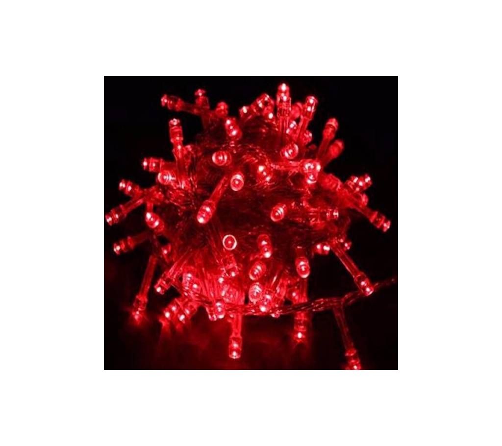 Red Colour Fairy Lights Led String Lights 33 Feet Long