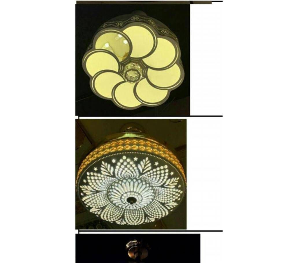 Chandelier with Ceiling Fan (Remote Controlled)