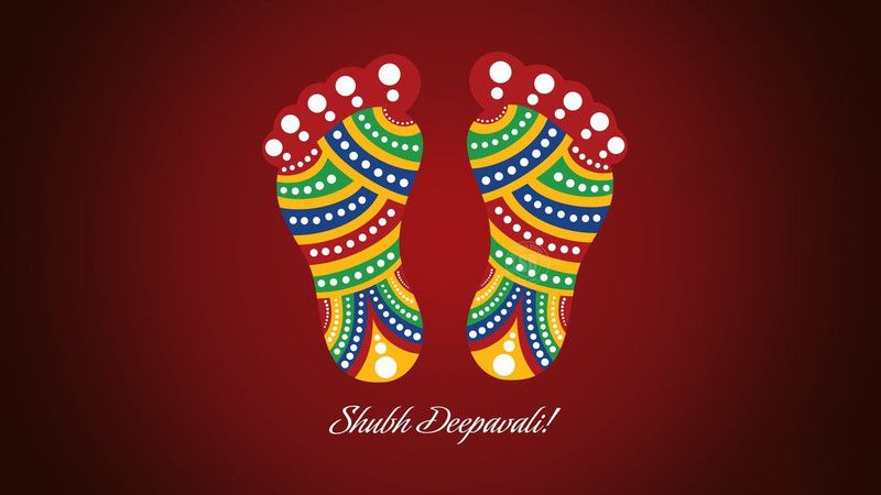 Shubh Labh Happy Dhanteras Wishes New Wallpapers on fine art paper 13x19 Paper Print  (19 inch X 13 inch, Rolled)