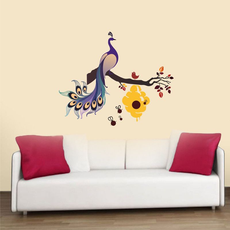 WALL STICKER 50 cm GNWD32 Self Adhesive Sticker  (Pack of 1)