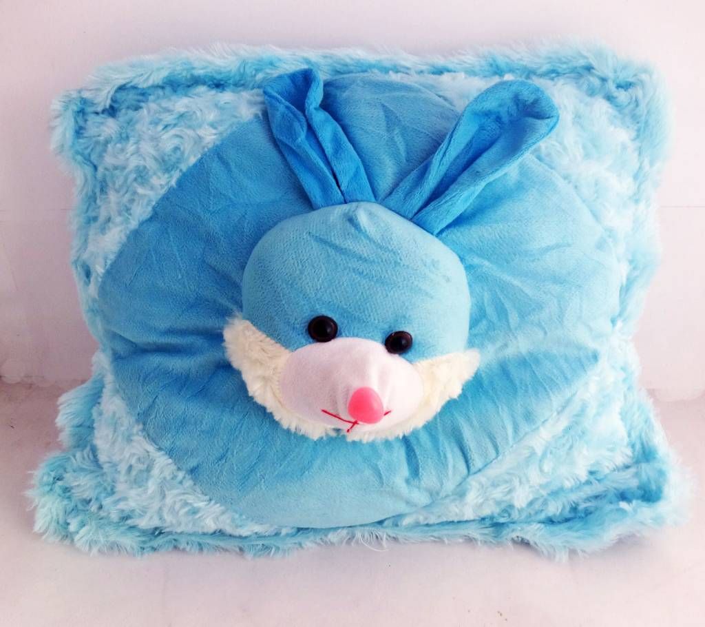 Sky Blue Rabbit Cushion