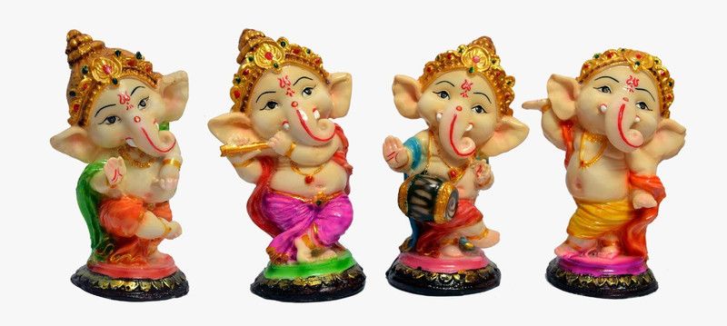 Shashi Arts Decorative Showpiece - 12.5 cm  (Polyresin, Multicolor)