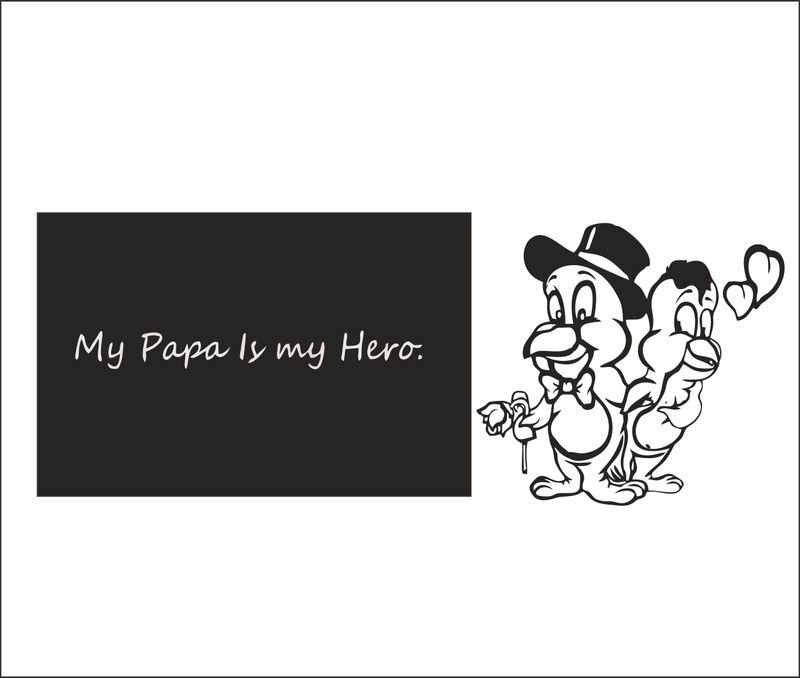 SUDARSHAN STICKER 38 cm Chalkboard Sticker - Removable Blackboard Dust Free Wall Sticker - PVC Vinyl Size 97 cm x 38 cm Chalkboard Sticker  (Pack of 1)