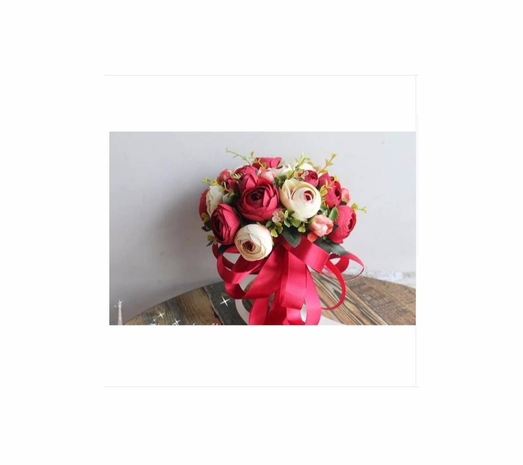 Red White pink Artificical Flowers