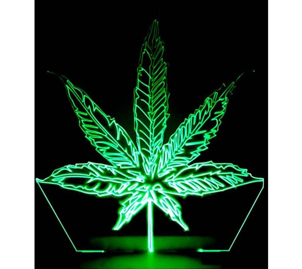 Beautiful LED Lamp - 07 - Leaf