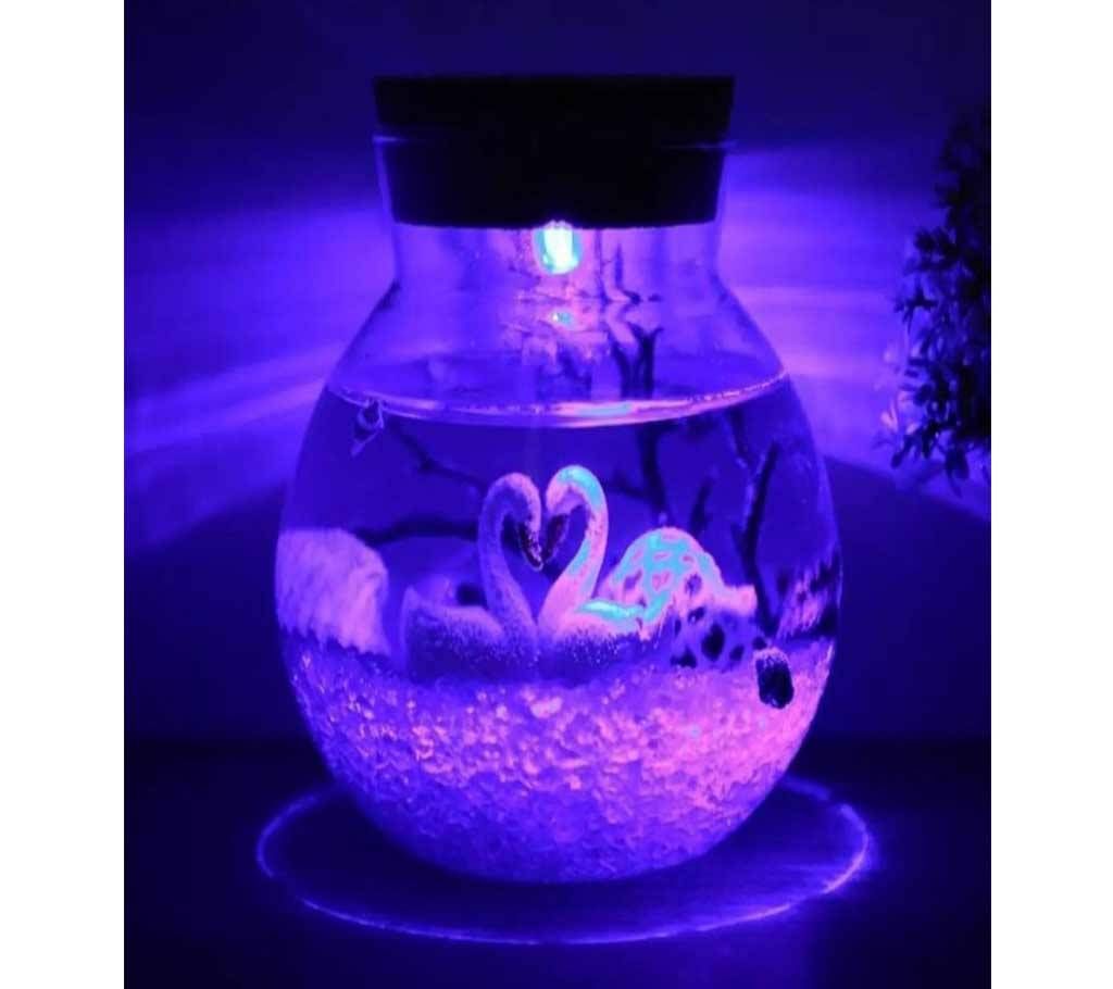 Colorful Micro Landscape Wishing Bottle Glass