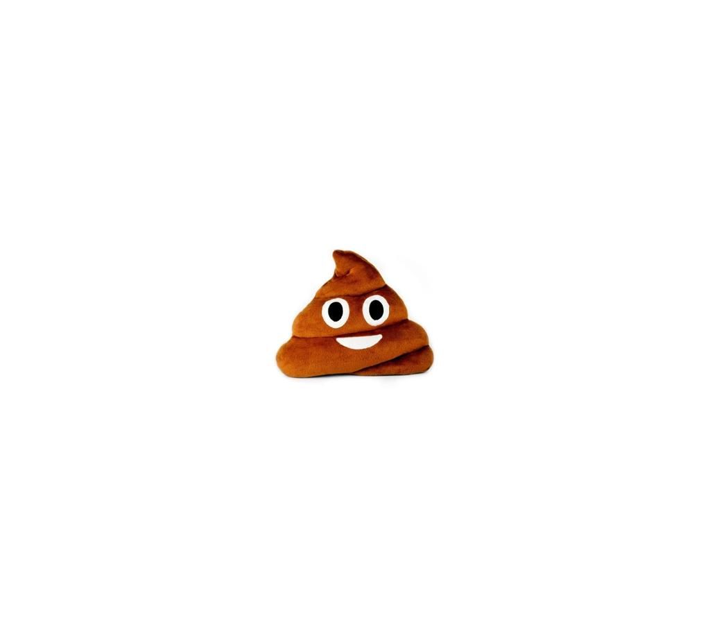 poop emoji pillow