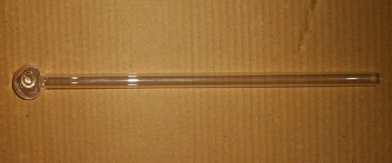 Mee Shisha Borosilicate Glass Inside Fitting Hookah Mouth Tip  (Clear)