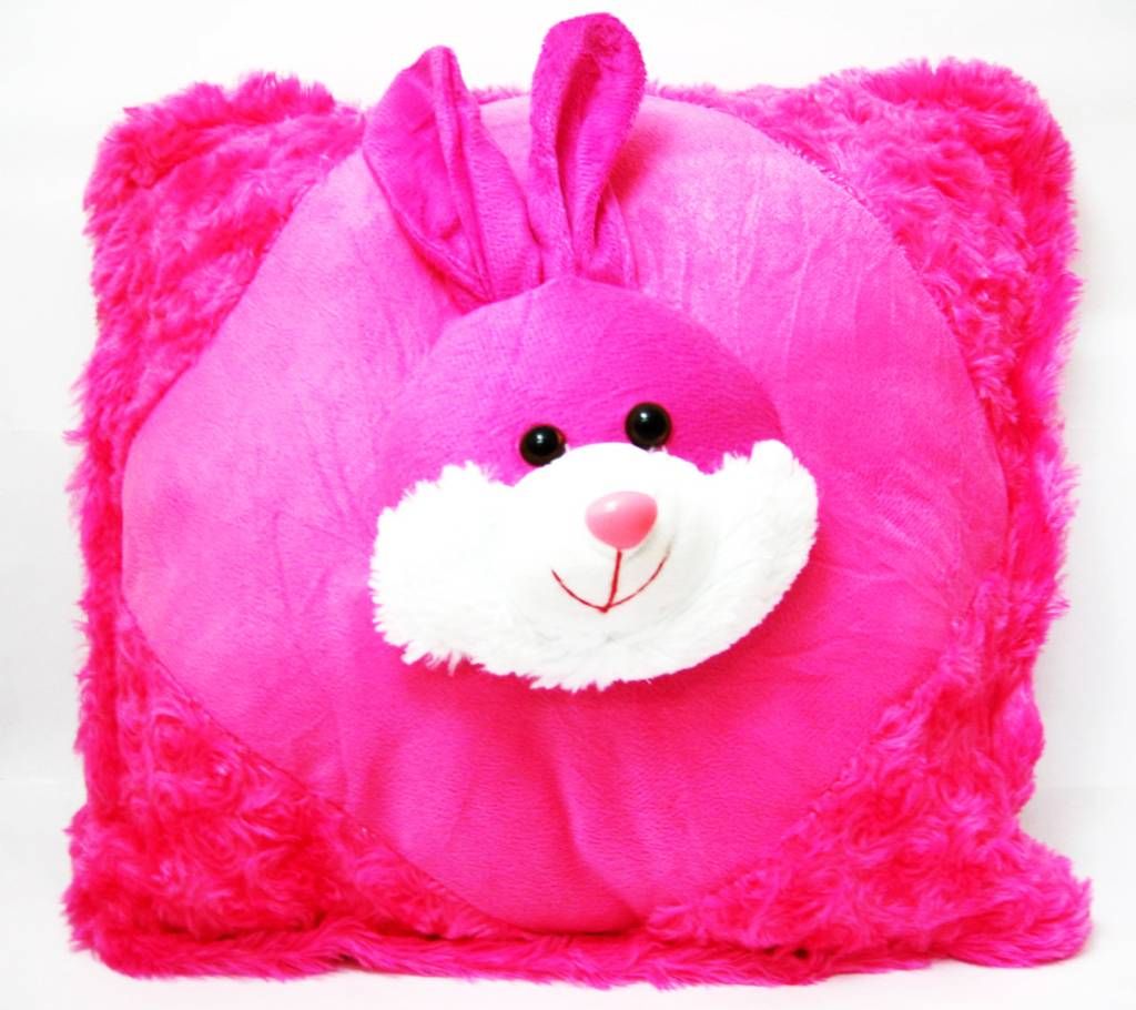 Pink Bunny Cushion