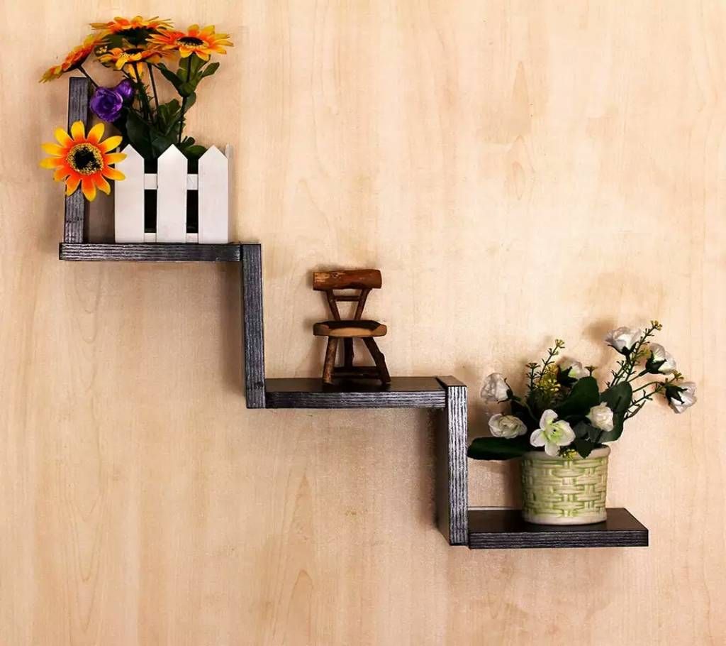 Exclusive wooden wall self