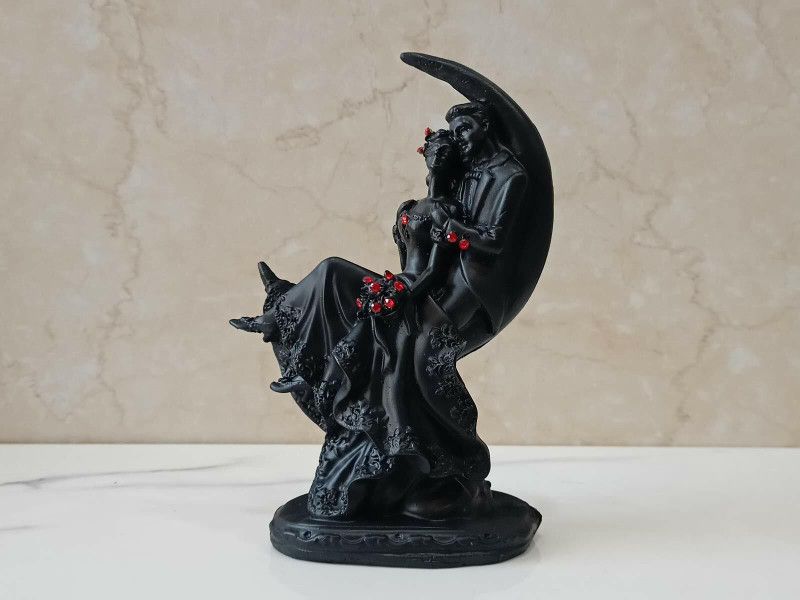 CraftVatika Valentine Day Gifts in Couples Special, Home Décor Showpiece Gift Set Love Decorative Showpiece - 16.51 cm  (Polyresin, Multicolor)