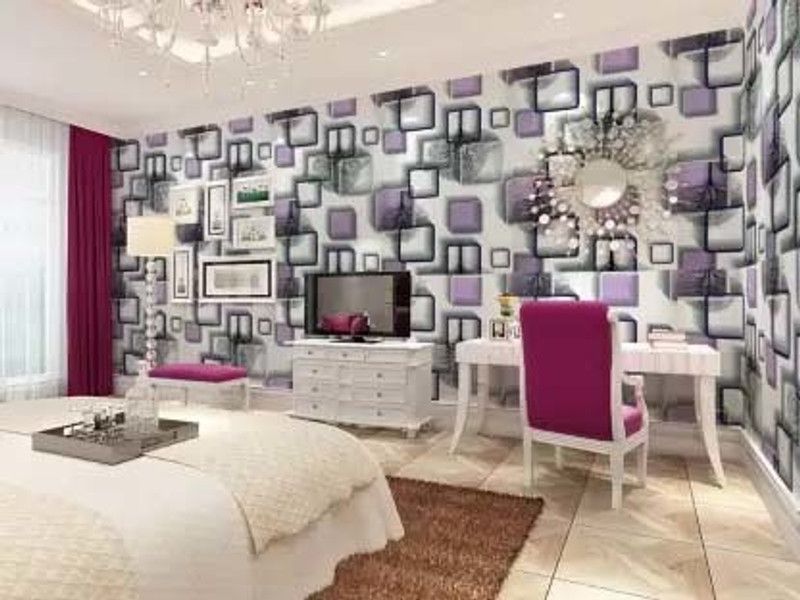 VI COLLECTIONS 4k Purple box 400 cm 45 cm  (45 cm X 400 cm, mulicolor)