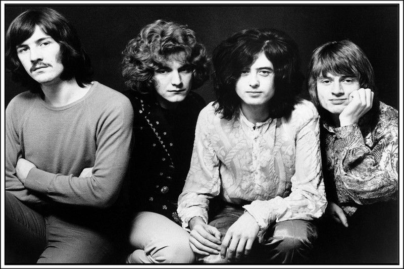 Led Zeppelin Fine Quality Wall POSTER LARGE Print on 36x24 INCHES Fine Art Print  (24 inch X 36 inch, Rolled)