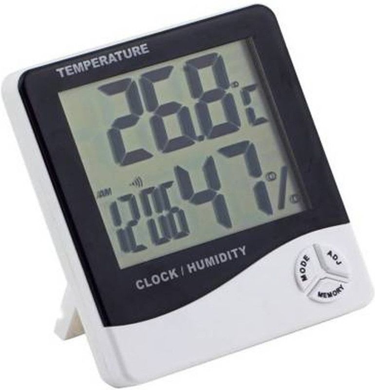 ZoloKing Digital White Clock