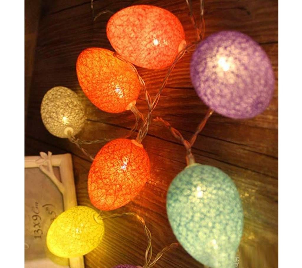 20 led Cotton Easter EGG String Fairy light