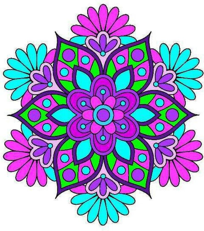 Adfuel 38.1 cm APM_RANGOLI_M27 Self Adhesive Sticker  (Pack of 1)