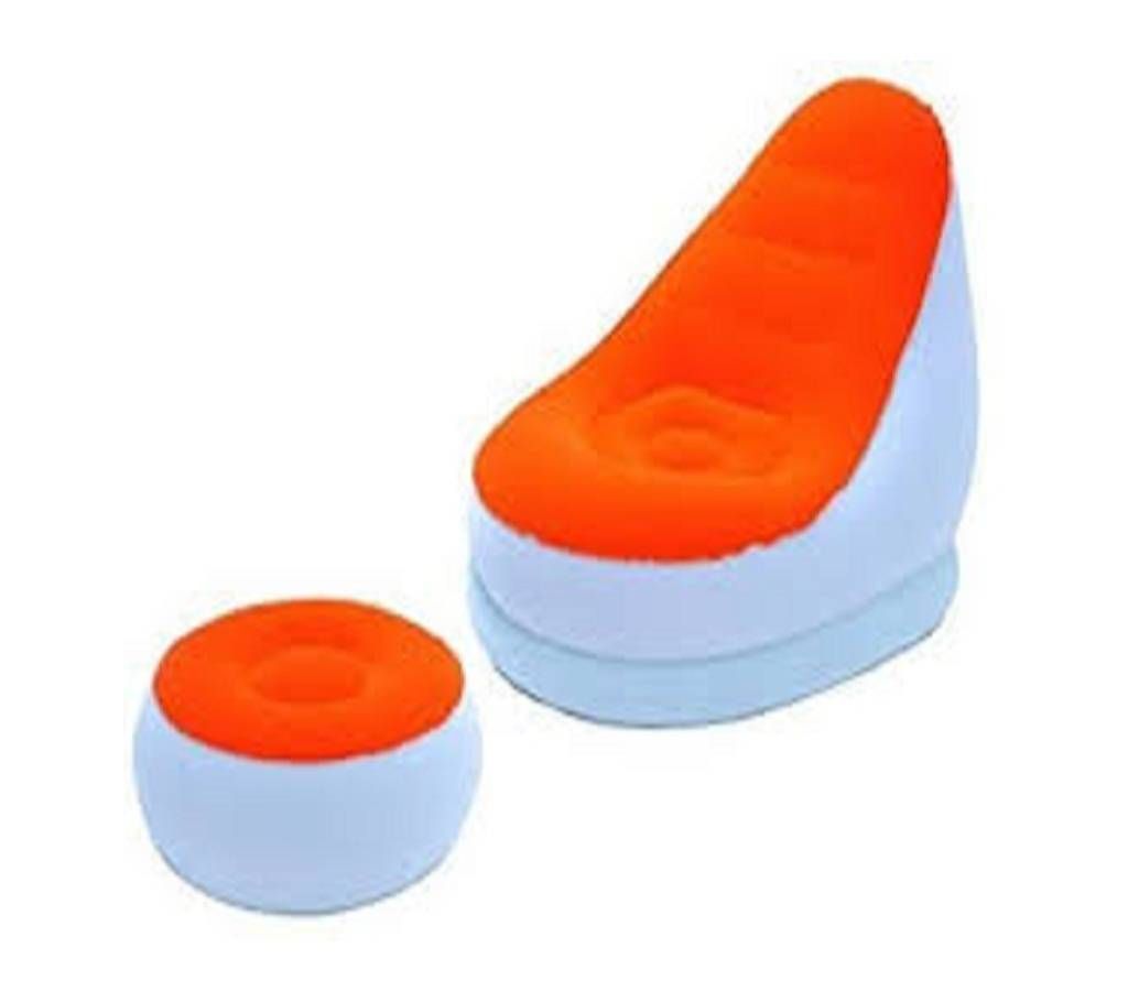 2 in 1 Air Chair And Footrest Free Pumper
