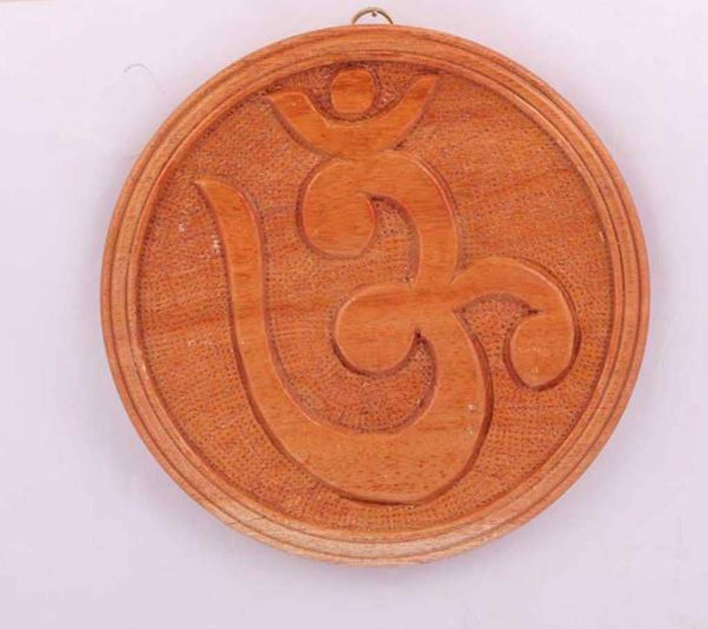   Hand Crafted Wooden Ong Show Piece 