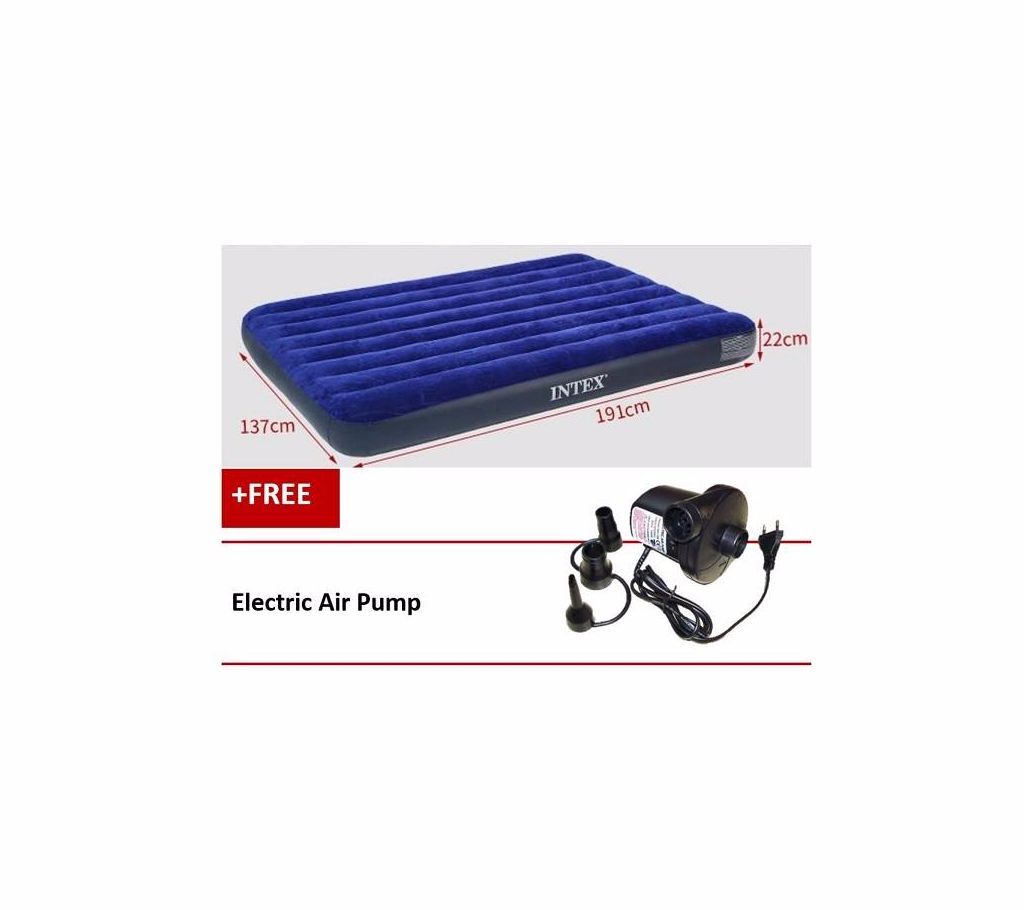 Single Air Bed Camping Mattress with Pump