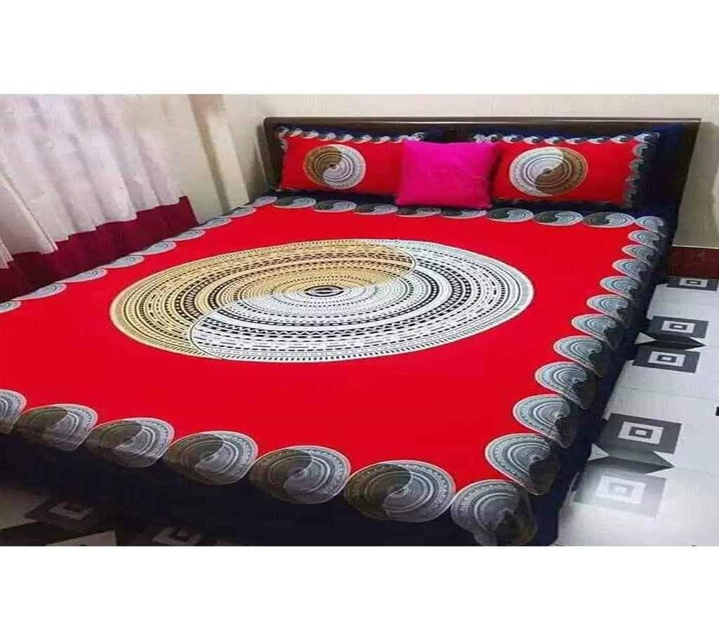 100% Cotton Bedsheet Set (Double)