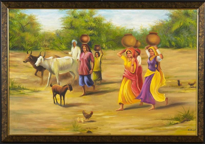 Rajasthani Poster POSTER PRINT ON 36X24 INCHES Photographic Paper  (36 inch X 24 inch, Rolled)