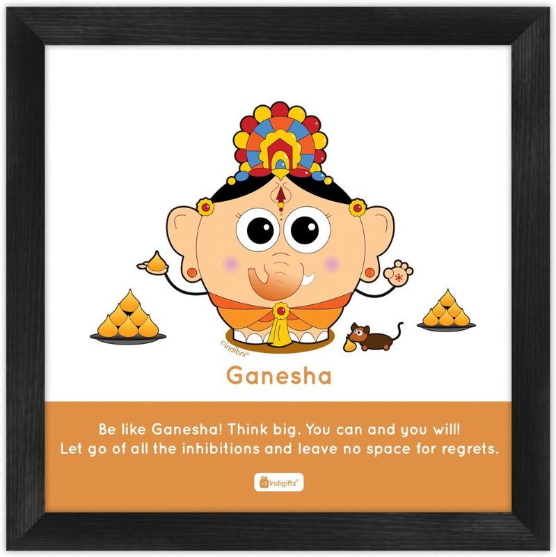 Poster Frames, gift05 Paper Print  (6 inch X 6 inch, Framed)