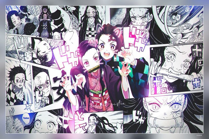 Kimetsu No Yaiba Anime Series Matte Finish Poster Paper Print  (12 inch X 18 inch)