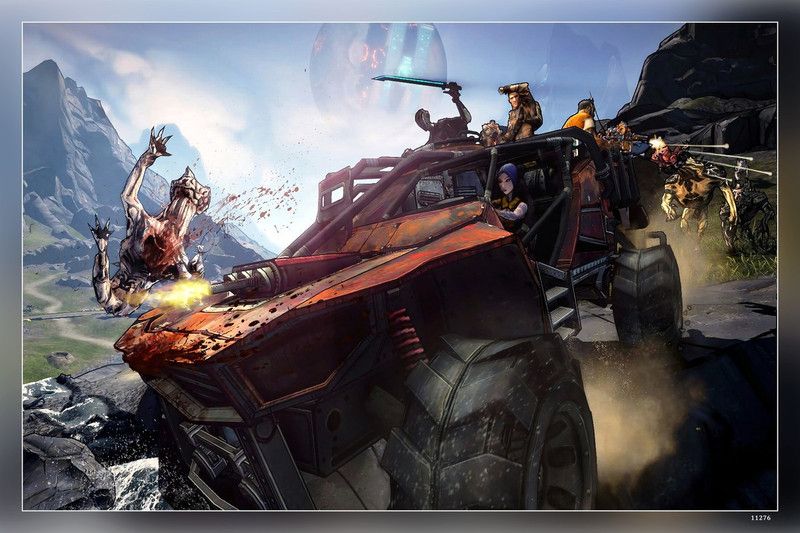 Video Games Borderlands 2 Borderlands Matte Finish Poster Paper Print  (12 inch X 18 inch)