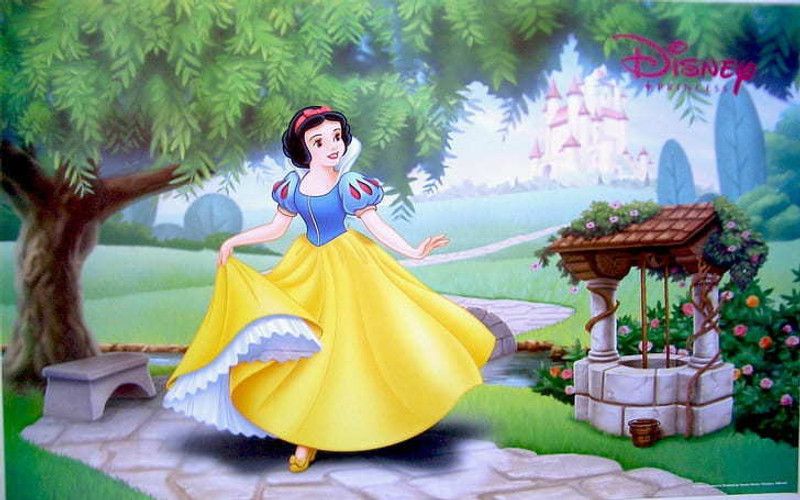 Cartoon Walt Disney Story For Snow White And The Seven Dwarfs Matte Finish Poster Photographic Paper  (12 inch X 18 inch)