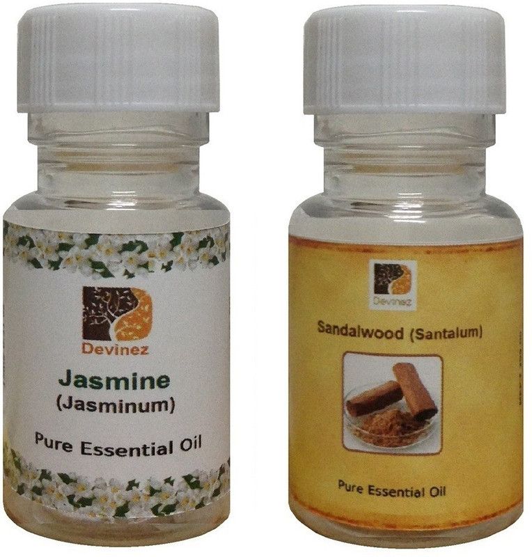 Devinez Jasmine, sandalwood Aroma Oil  (2 x 15 ml)