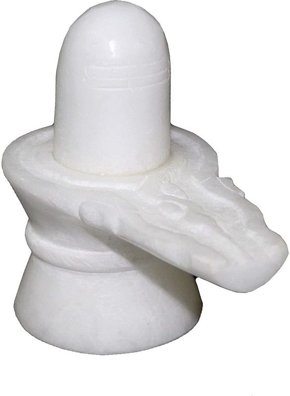 SBBCO Decorative Showpiece - 12.7 cm  (Stone, White)