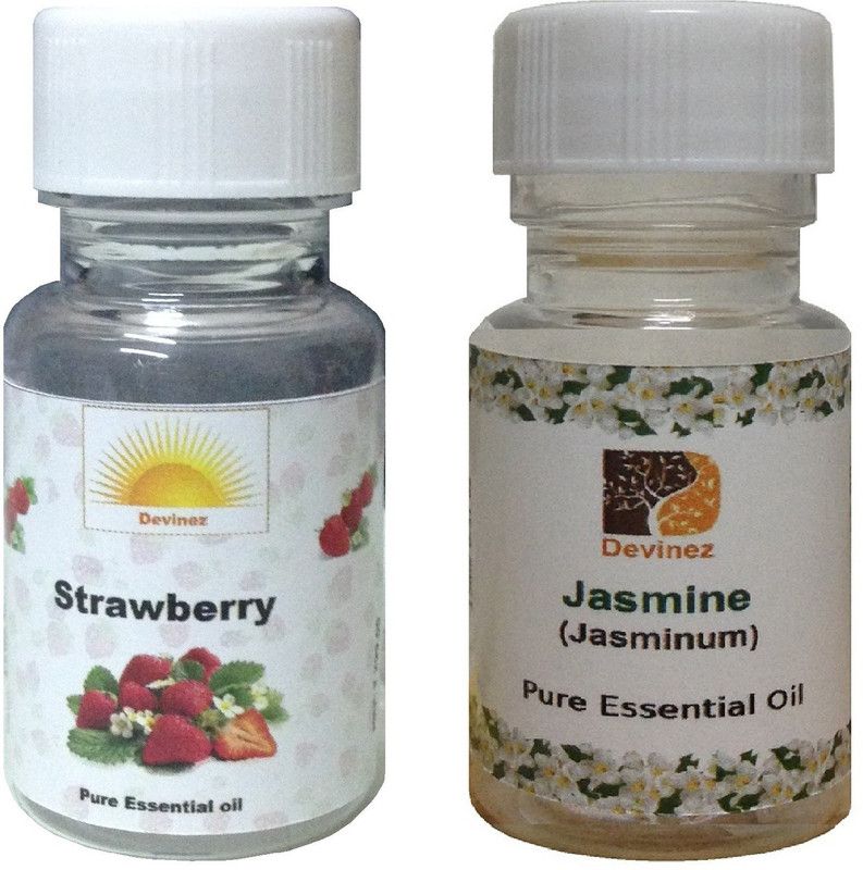 Devinez Strawberry, Jasmine Aroma Oil  (2 x 15 ml)