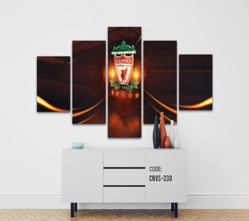 CNVS-330 Liverpool Football Club Wall Canvas Art Prints 60 inch x 36 inch