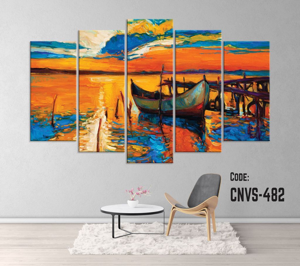 CNVS-482  Oil Painting Wall Canvas Art Prints 96 inch x 48 inch