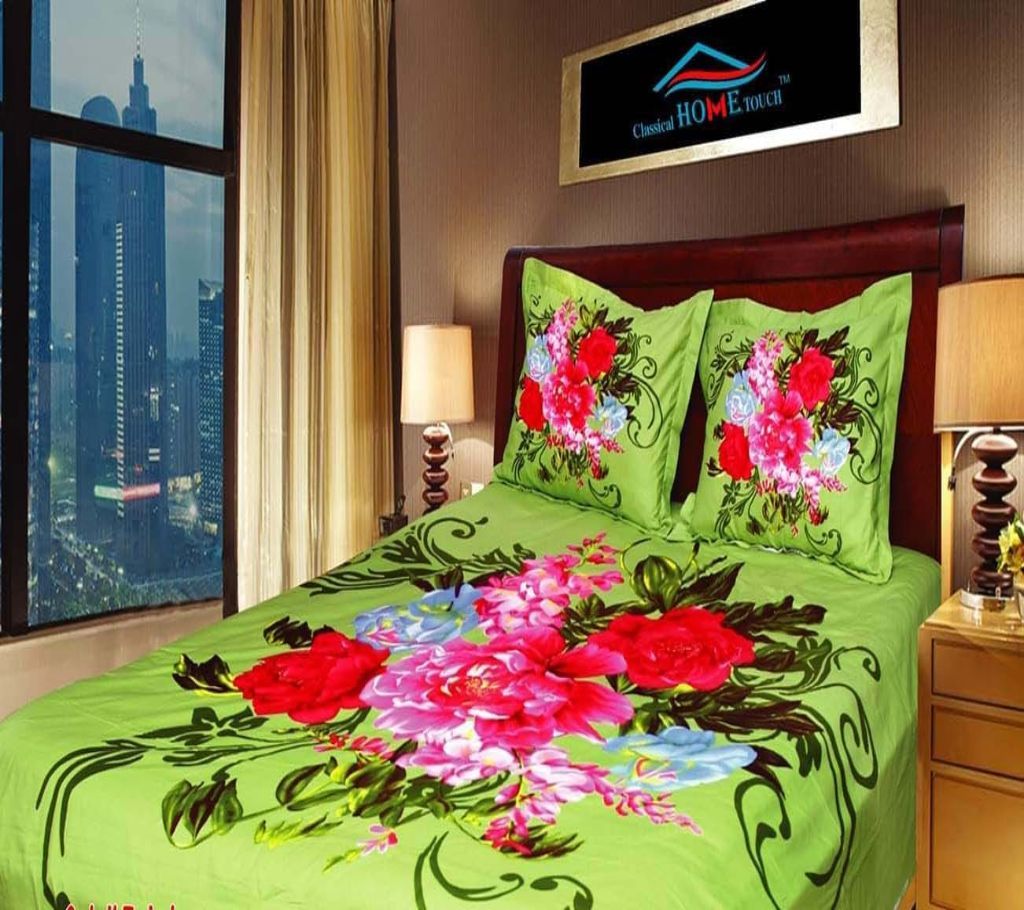 King Size Panel Bedsheet - F39 - ANJ