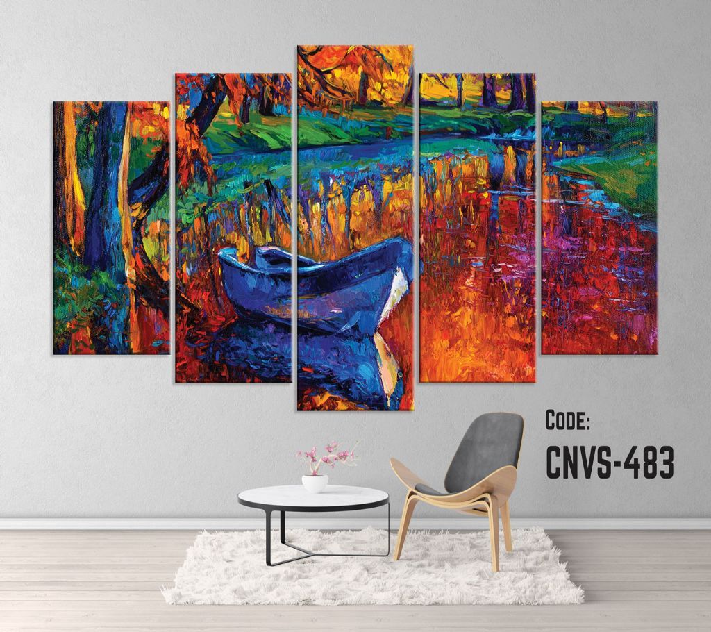 CNVS-483 Oil Art Wall Canvas Art Prints 48 inch x 24 inch