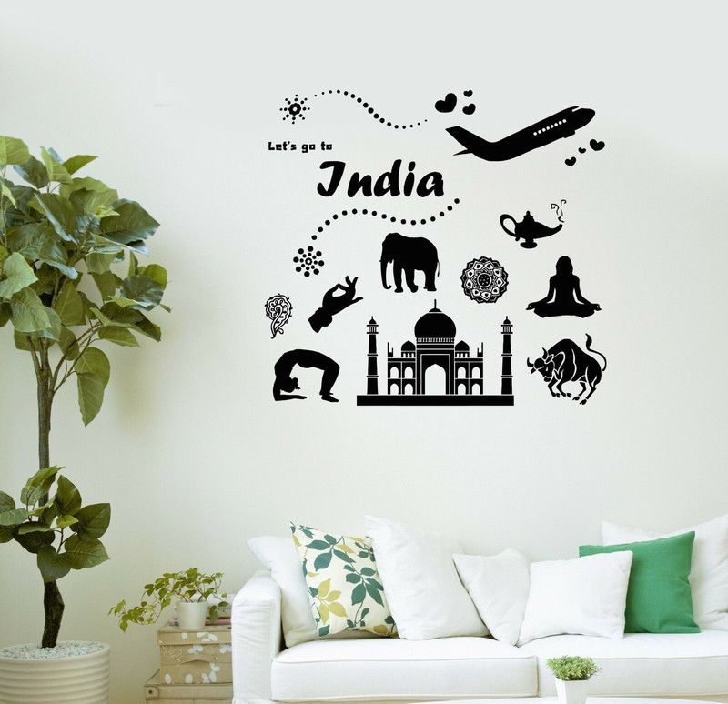 amazinghub 65 cm a_worldtour1441 Self Adhesive Sticker  (Pack of 1)