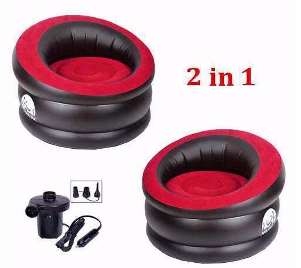 Air Round Sofa with Pumper