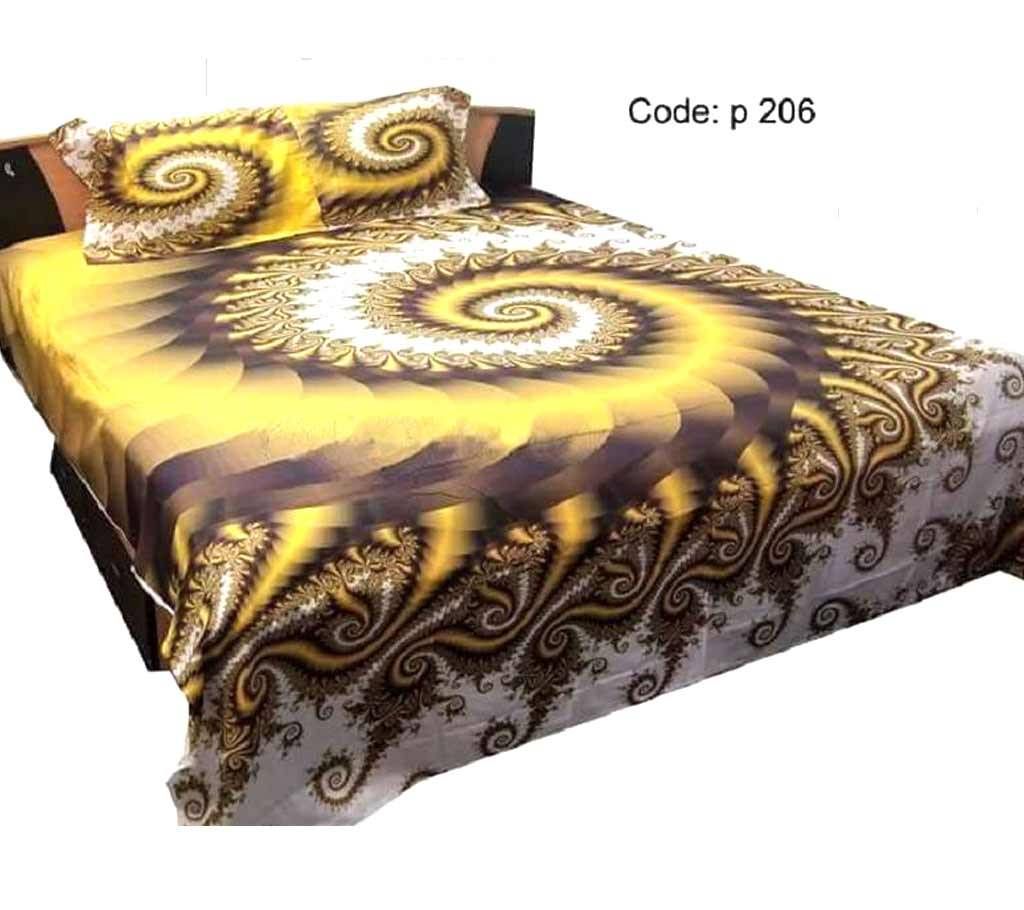 HOME TEX COTTON DOUBLE BED SHEET