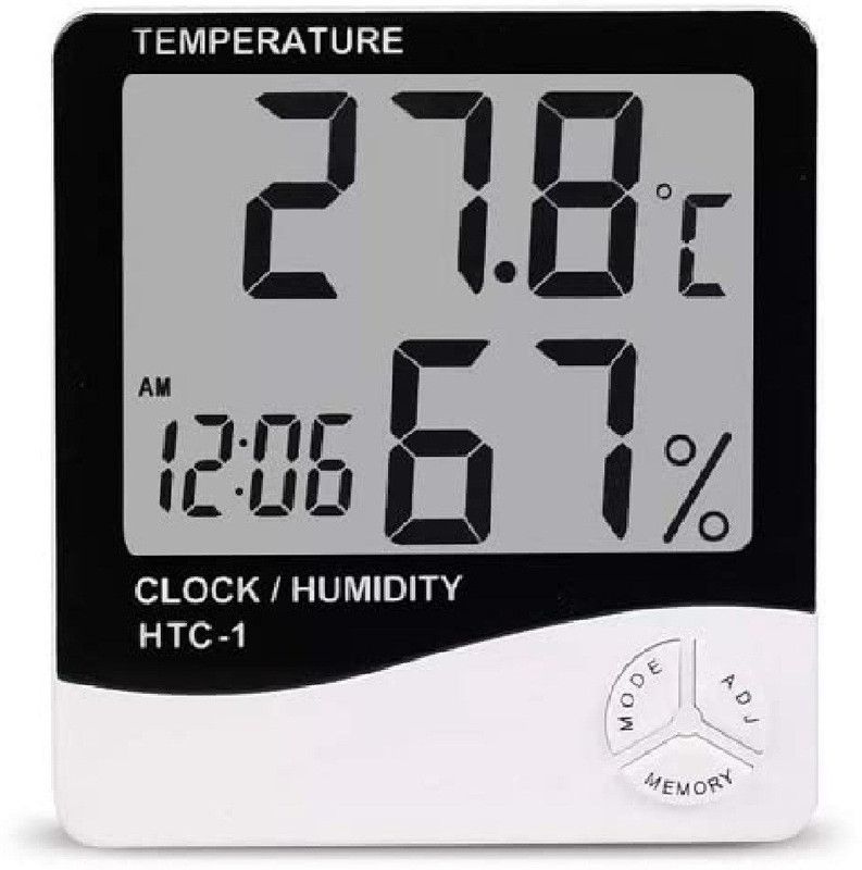 nandini creation Digital White Clock