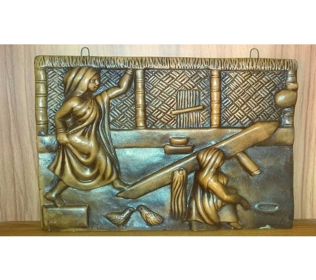 Terracotta Show piece: Dheki