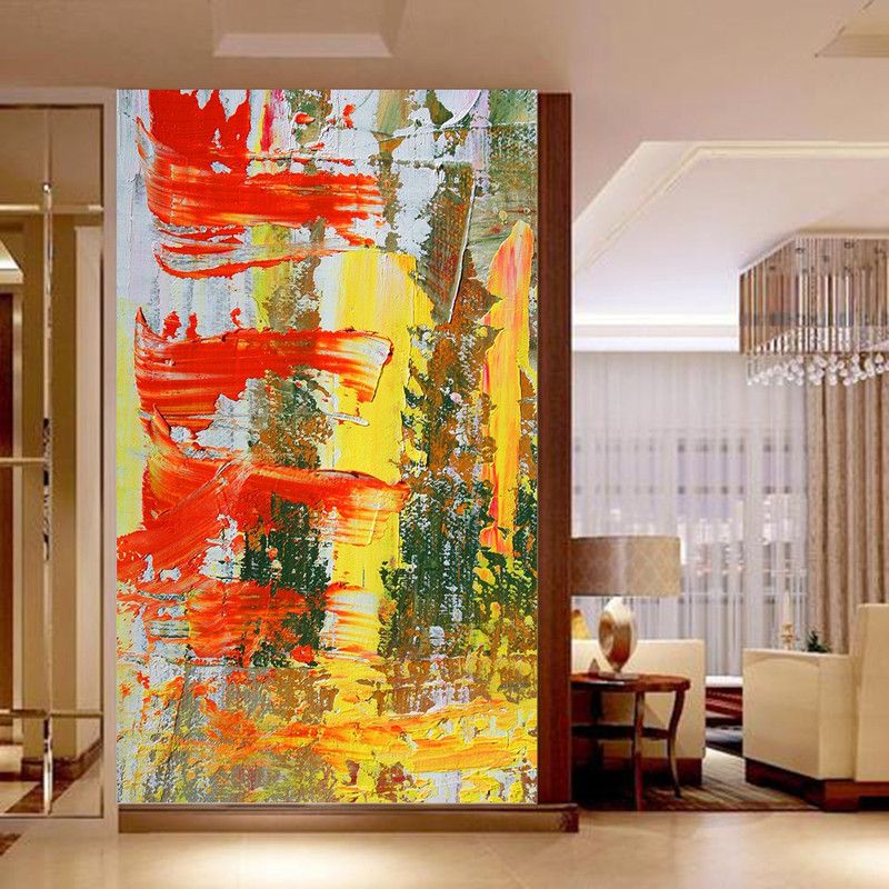 AY FASHION 101.6 cm Decorative Wallpaper/Sticker for Home Decor, Living Room, Hall, Office_035 Self Adhesive Sticker  (Pack of 1)
