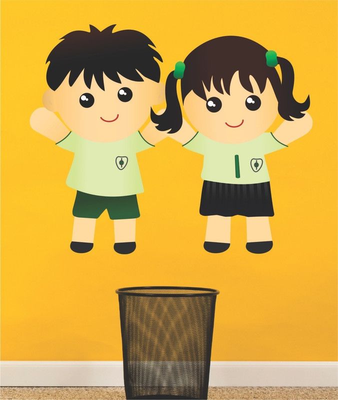 BALKRISHNA WALL STICKER 60 cm CUTE CARTOON Self Adhesive Sticker  (Pack of 1)