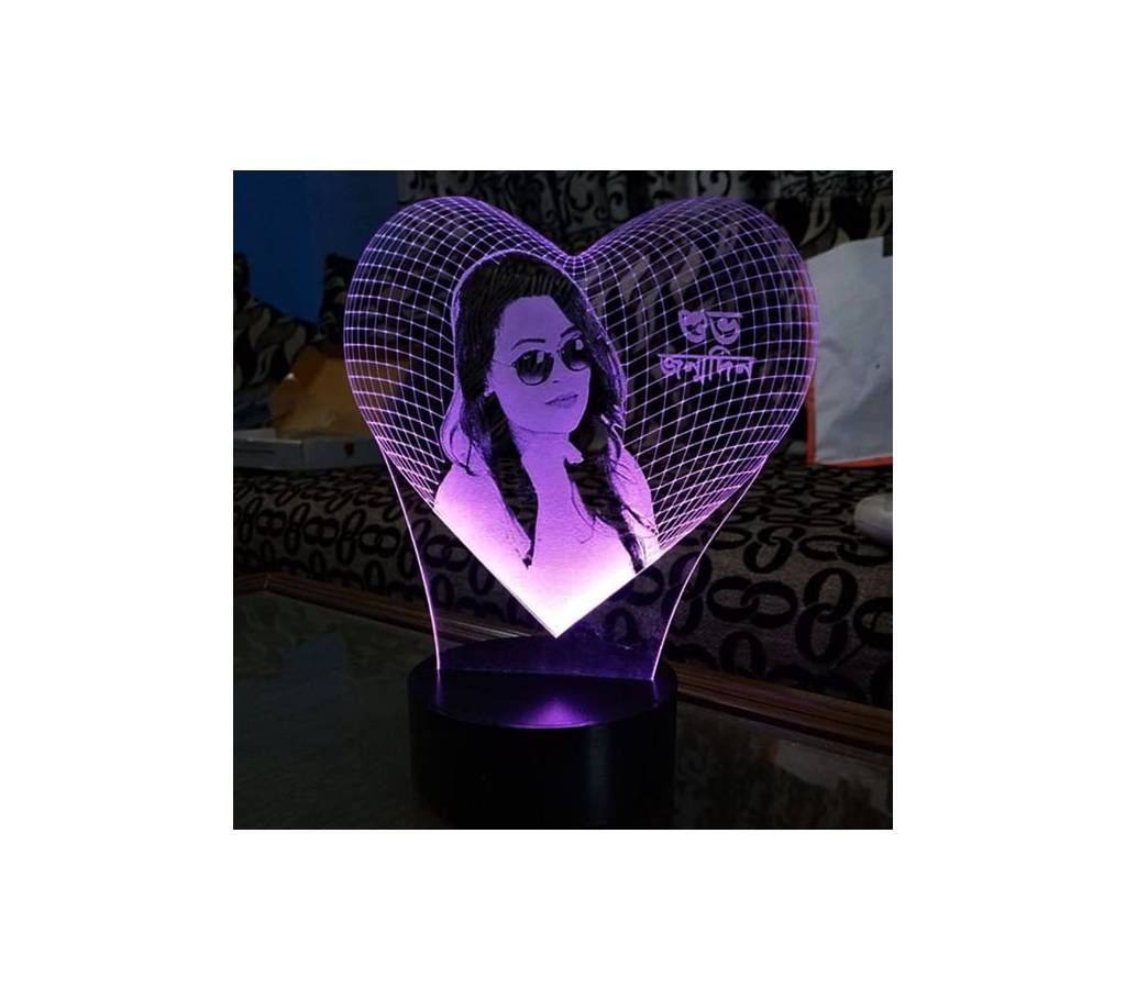 led 3d illusion lamp