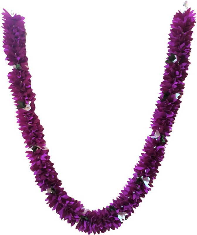 SujArta Purple Jasmine Artificial Flower  (21 inch, Pack of 1, Garlands)