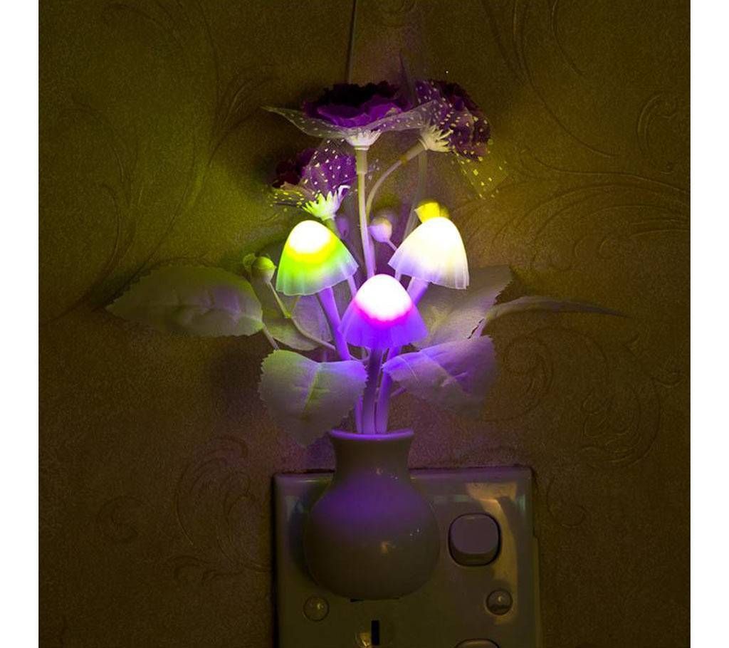 Romantic Colorful Sensor LED Masrum Night Light Wall Lamp