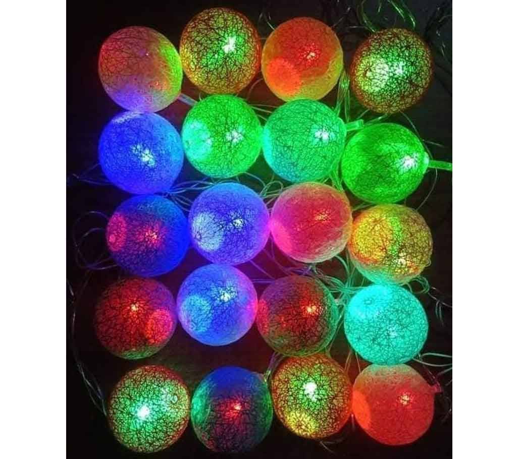 Led Cotton Ball Lights 20 led