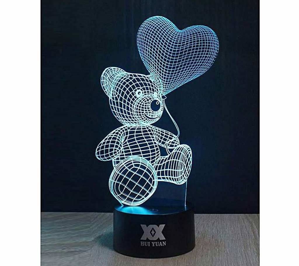 The Ballon Bear- Creative 3d Visualization Lamp