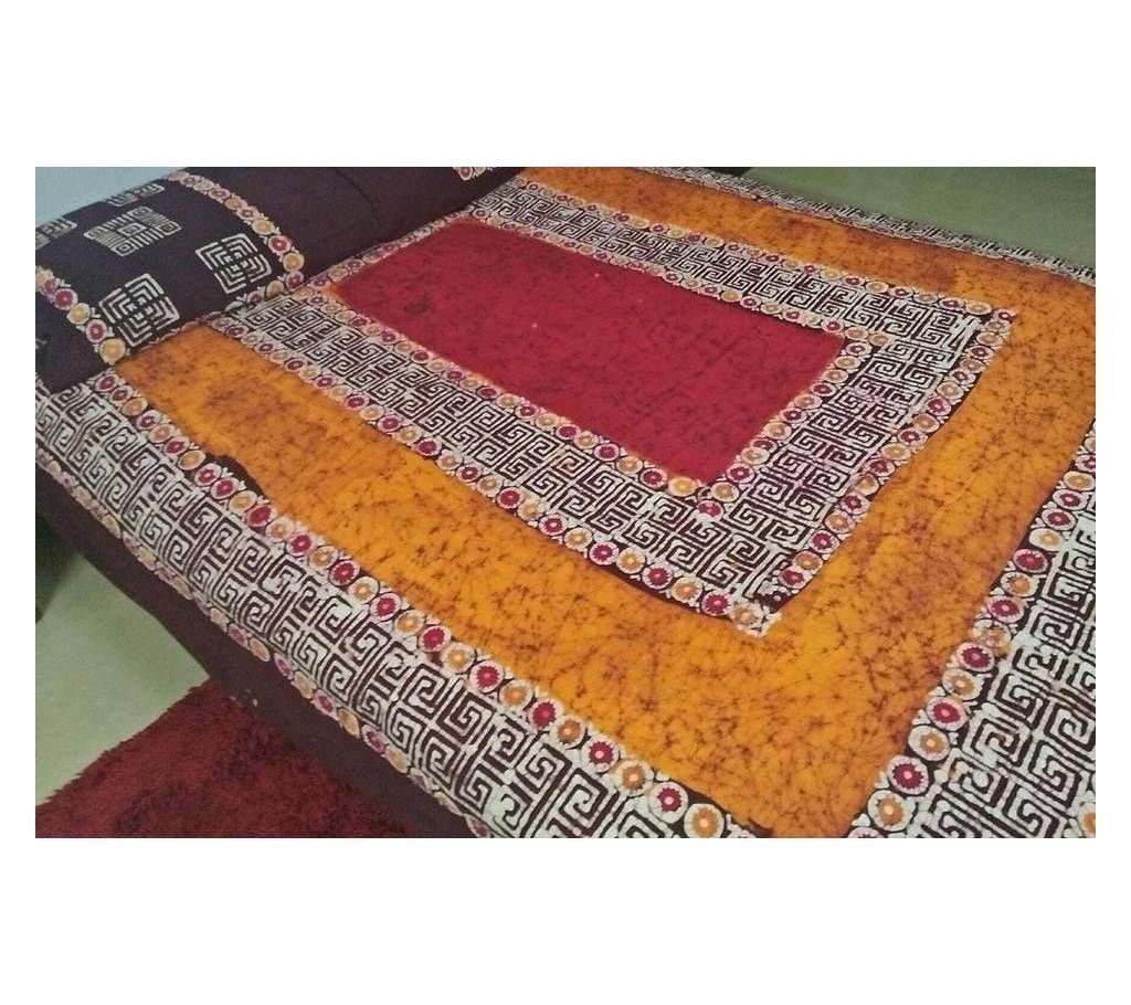 Batik double size bed sheet cover 