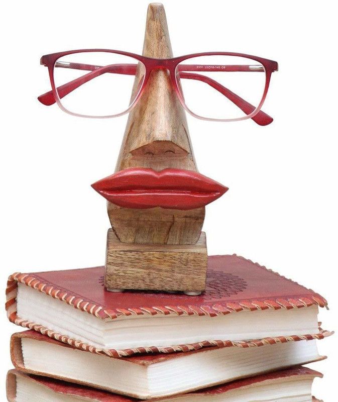 ROYAL HANDICRAFTS Decorative Showpiece - 16 cm  (Wood, Brown)